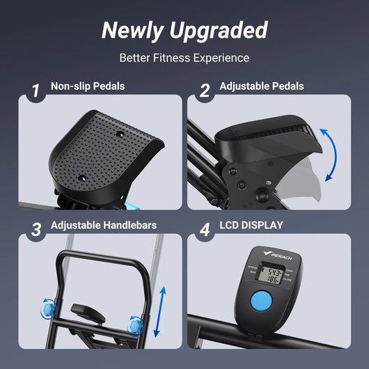 Zusammenklappbarer vertikaler Treppensteiger für das Heim-Fitnessstudio