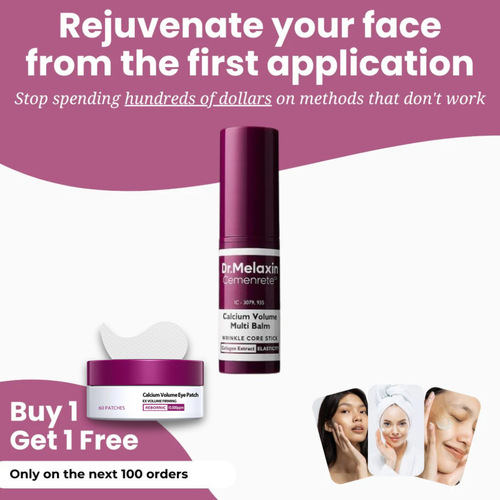 [Offiziell von Dr. Melaxin] Calcium Volume Multi Balsam + Gratis Augenpads