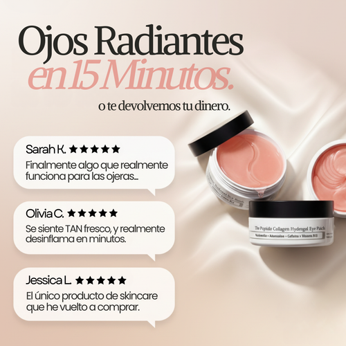 PEPTID-KOLLAGEN-HYDROGEL-REGENERATIVEN AUGENPATCHES (60 Stück)