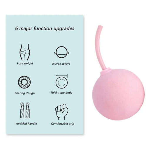 1 Stück kabelloses Springseil für Heimfitnessgeräte mit schweren Bällen, Sport-, Fitness- und Bodybuilding-Übungen, schnelles Seilspringen