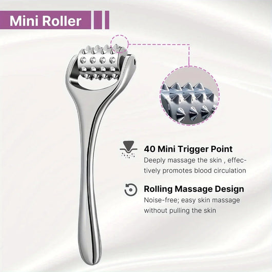 Neuester Ganzkörperroller aus Edelstahl, Eisroller, Beauty-Stick, Gesichts- und Augenmassagegerät, Straffungs- und Lifting-Massagegerät