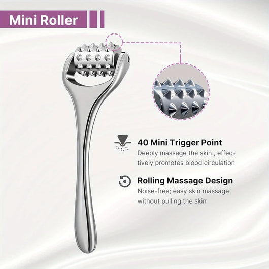 Neuester Ganzkörperroller aus Edelstahl, Eisroller, Beauty-Stick, Gesichts- und Augenmassagegerät, Straffungs- und Lifting-Massagegerät