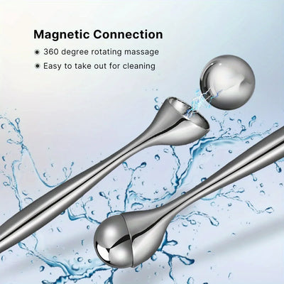 Neuester Ganzkörperroller aus Edelstahl, Eisroller, Beauty-Stick, Gesichts- und Augenmassagegerät, Straffungs- und Lifting-Massagegerät