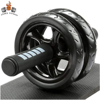 AB-Roller-Rad, Fitnessrad für zu Hause, Crunch-Gerät, geräuschloses Bauchmuskeltrainingsgerät für Kraftübungen im Fitnessstudio