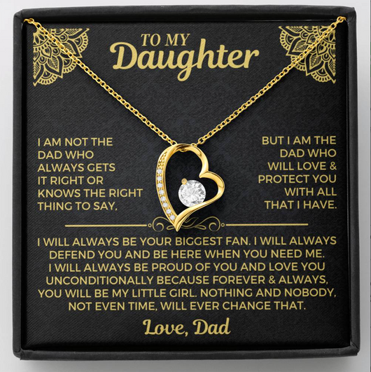An meine Tochter – In Liebe, Papa – Wunderschöne Geschenkbox