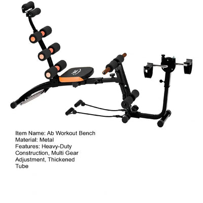 Bauchmuskelbank für das Heim-Fitnessstudio, multifunktionale, verstellbare Bauchmuskel-Crunch-Maschine, Bauchmuskeltrainingsgerät für das Ganzkörpertraining