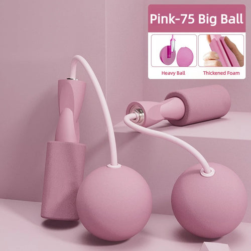 1 Stück kabelloses Springseil für Heimfitnessgeräte mit schweren Bällen, Sport-, Fitness- und Bodybuilding-Übungen, schnelles Seilspringen