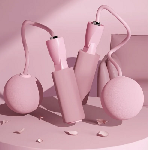 1 Stück kabelloses Springseil für Heimfitnessgeräte mit schweren Bällen, Sport-, Fitness- und Bodybuilding-Übungen, schnelles Seilspringen