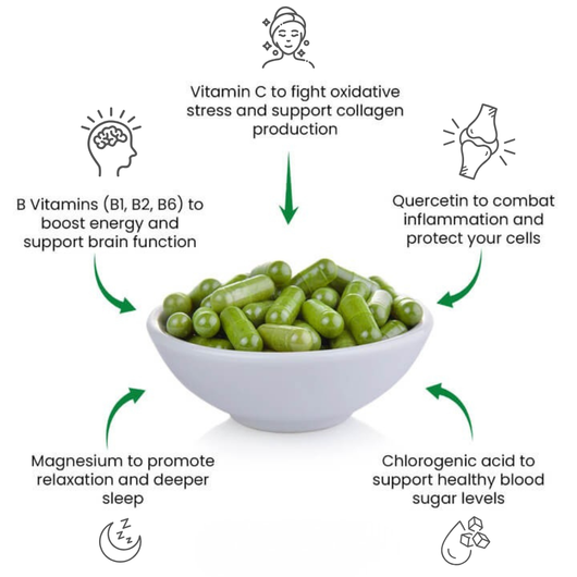 Moringa-Kapseln (800 mg)