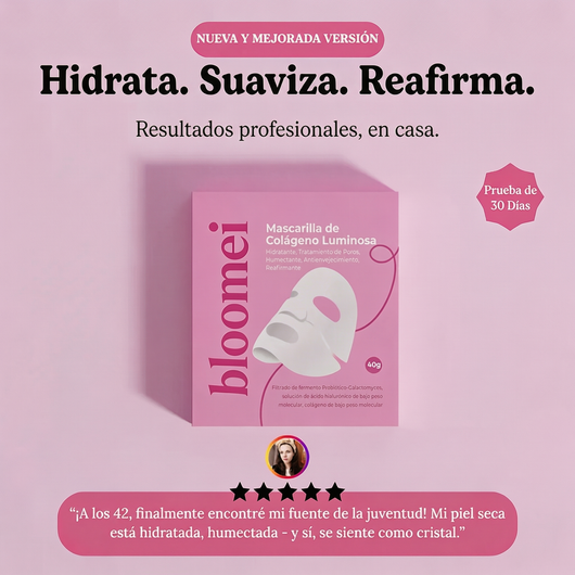 Bio-Collagen Real Deep Mask Nahrungsergänzungsmittel, Kollagen, Feuchtigkeitsspendende Hydrogelmaske für die Nacht, Verbessert die Elastizität, Porenverfeinernd, Straffend